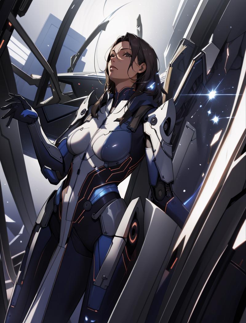 00341-meichilightMix_v10-2353437054-AshleyME,  (full body), looking at viewer, detailed background, detailed face,   fighter, glass armor,  mechanical, power source .png